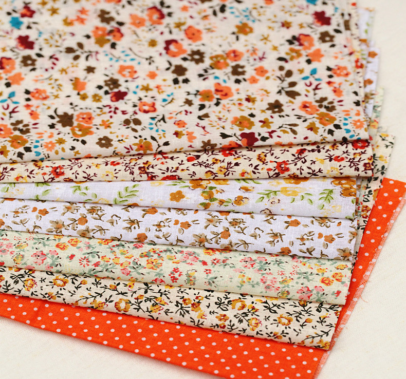 Tự làm vải bông vải mỏng phần vải búp bê vải cotton nhóm đồng bằng vải không đầu màu không lặp lại - Vải vải tự làm vải tici