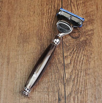 German high-end brand mens 5-layer blade manual razor real horn handle