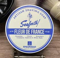 American Spearhead Seaforth French Flower Shaving Soap