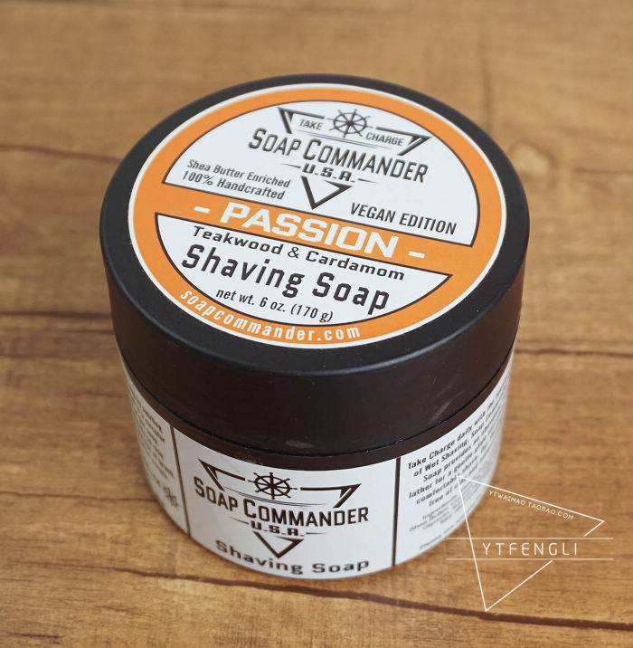 American Soap Commander Passion Shaving Soap 170g