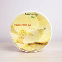 American Grooming Dept vegan foam shaving soap Magnolia