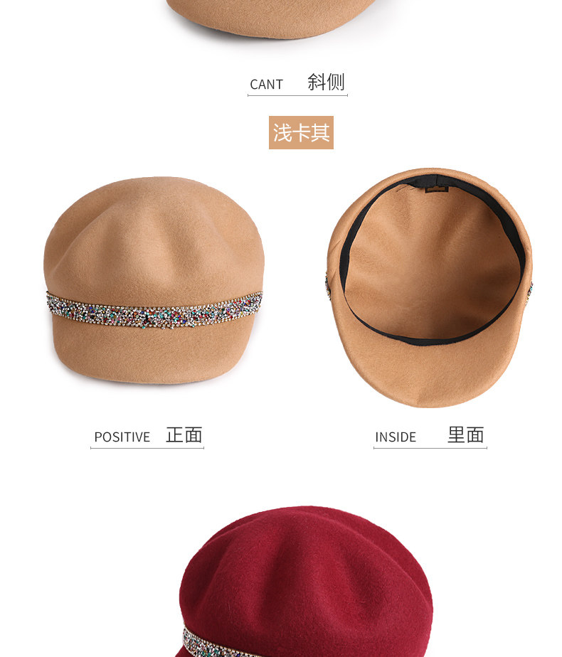 Chapeau pour femme      en Melange de laine - Ref 3234259 Image 26