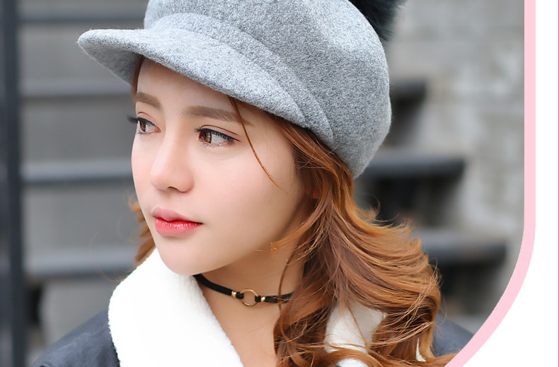 Chapeau pour femme      en Melange de laine - Ref 3233209 Image 7