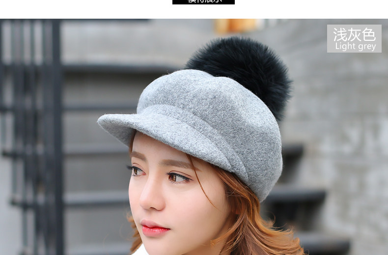 Chapeau pour femme      en Melange de laine - Ref 3233209 Image 18