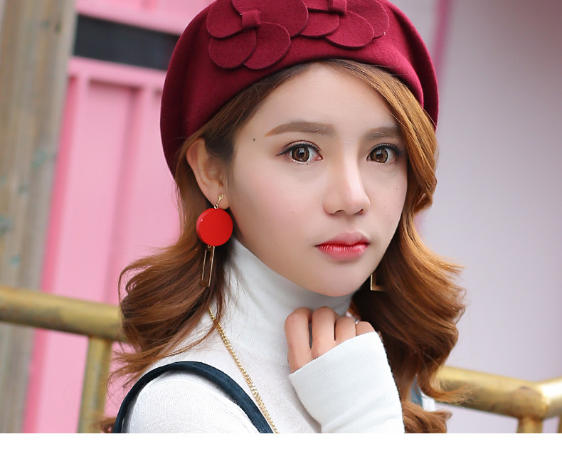 Chapeau pour femme      en Melange de laine - Ref 3233050 Image 18