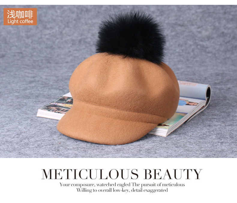 Chapeau pour femme      en Melange de laine - Ref 3233209 Image 25