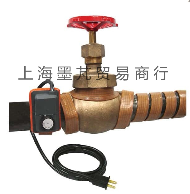BriskHeat配有可调节控制器的硅胶加热带218℃  120V