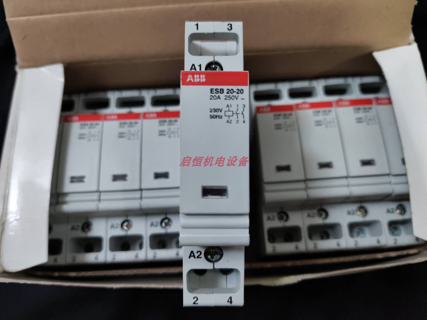New original ABB building contactor ESB20-20*230V 50HZ 255V 60HZ