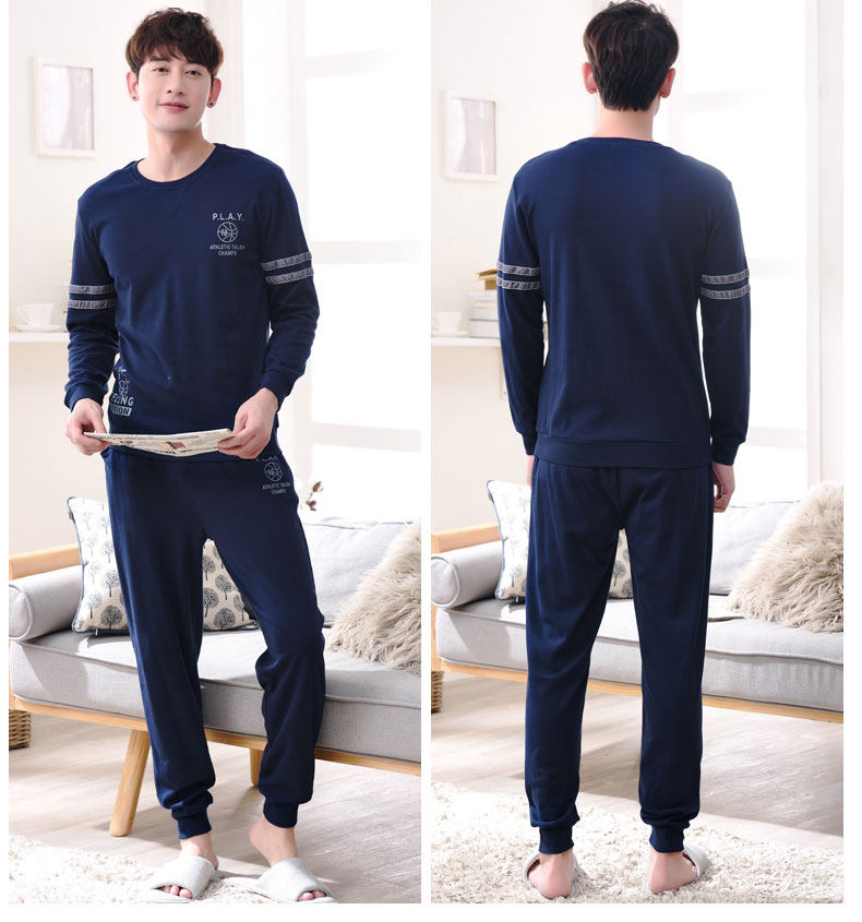 Pyjama mixte en Coton à manches longues - Ref 2988521 Image 12