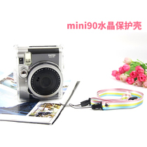 Fuji One-Time Imaging Polaroid Mini 90 Camera Crystal Case Polaroid Mini 90 Camera Transparent Case