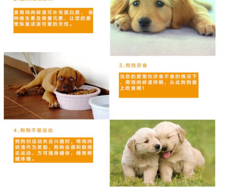 Chó cưng Teddy ăn nhẹ với thức ăn gà bị hỏng chó con chọn thức ăn bị hỏng thực phẩm bổ sung thức ăn cho chó đối tác bibimbap thịt 500G - Đồ ăn vặt cho chó thức ăn cho chó phốc sóc 2 tháng tuổi