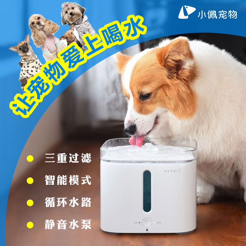 Small Pepe Petkit1 Generation Smart Drinking Fountain Pet Drinking Fountain