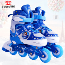 Childrens skates childrens full set for beginners boys and girls with adjustable size size