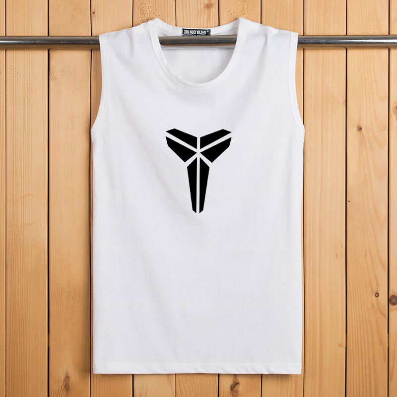 Không tay vest nam triều hip hop tide thương hiệu cotton lỏng bóng rổ vest tay áo t-shirt sinh viên thể thao bãi biển mùa hè vest