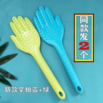 Clapping palm meridians Meridian Beats Home Body Health Care Hammer Slapping Baton Massage Stick Knocks Pat plates Silicone Pat plates Silicone Pat