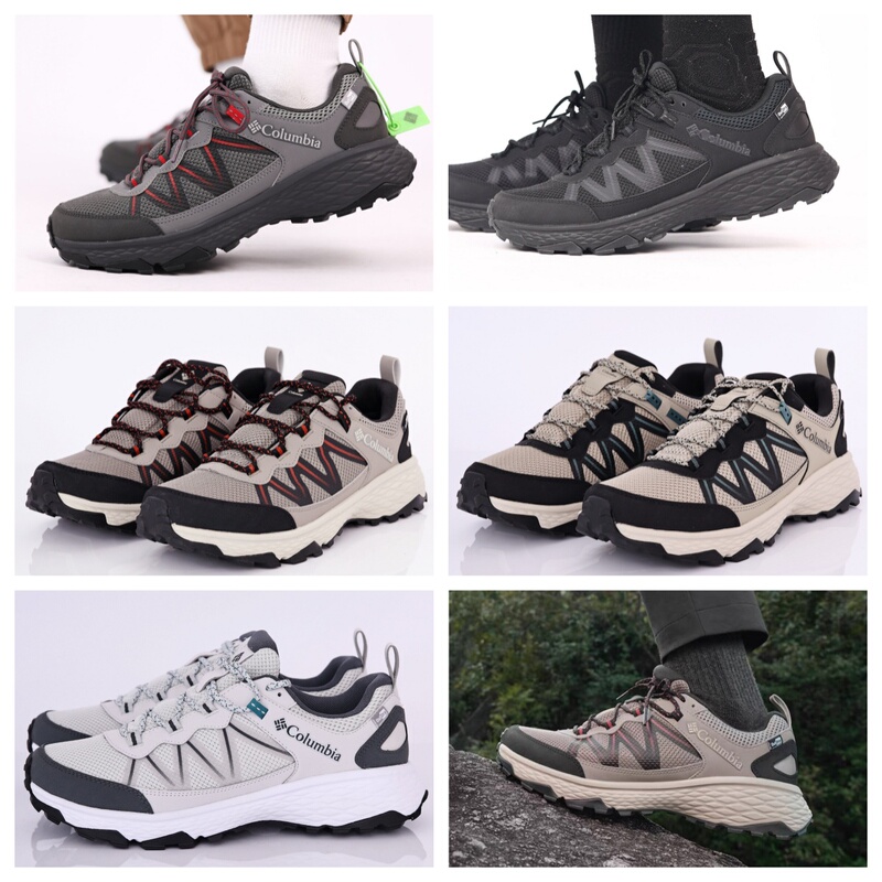 Columbia Men's 25 Winter New Outdoor Fashion Color-Block Waterproof Grip-Holding Hiking Shoes Bm9168