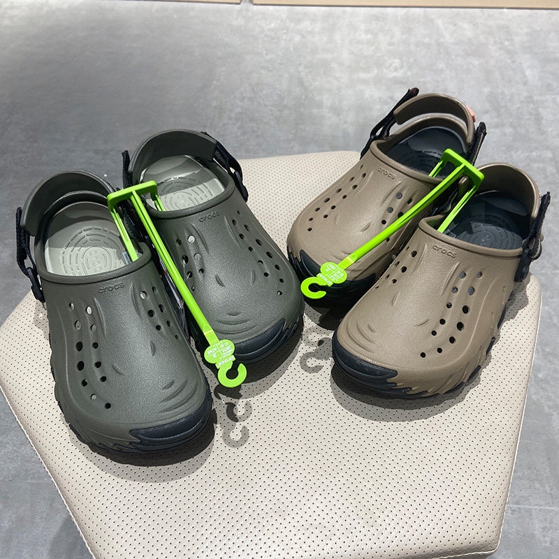 Crocs Crocs Bobo Tank Crocs Shoes Men's Outdoor Casual Beach Shoes Closed-Toe Sandals 214019