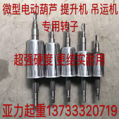 Miniature electric crane accessories Rotor gear stator Household 220v hoist hoist special