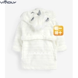 Next, детский белый демисезонный бархатный банный халат подходит для мужчин и женщин, подходит для подростков, 9 мес., 16 лет