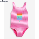 Next, розовый летний детский купальник для девочек, 3 мес., 7 лет