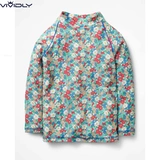 Детский пляжный быстросохнущий купальник, лонгслив, защита от солнца, 2-3 лет