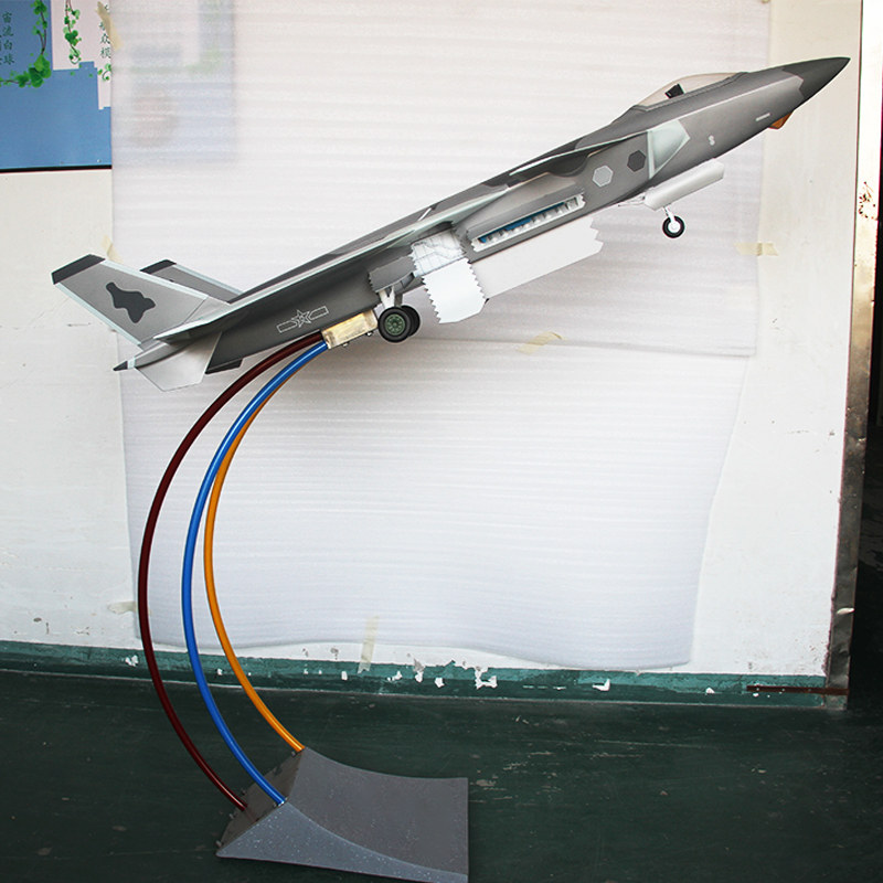 Terbo 1:12 Annihil 20 Fighter Jet Large Aircraft Model Large Aeromodei Exhibition Equipment Exhibition Hall Design
