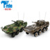 Telbo 1:22 kim loại tĩnh thành quân sự bọc thép xe 09 loại 8X8 bánh bộ binh chiến đấu xe mô hình hợp kim đồ chơi cho trẻ 1 tuổi Chế độ tĩnh