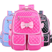Korean version of primary school bags 1-3-5-6 grade children Girls 8-12 years old Puskin waterproof shoulder bag