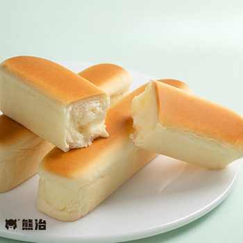 熊治水牛乳蛋白棒面包330g共10根券后9.9元包邮