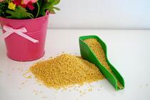 Feeding device Bird food adding spoon Bird food directly adding bird food in the bird cage Small and practical plastic feeding device