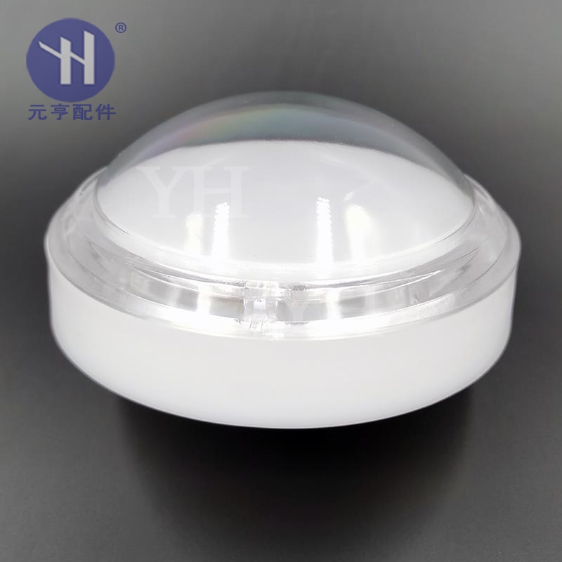 Fully Transparent Convex 100mm Illuminated Push-Button Switch, Small Plug-In Large Button Reset Short Button Game Console Accessory