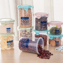  Transparent plastic sealed cans milk powder cans household fresh-keeping food cans kitchen cereals storage boxes storage cans