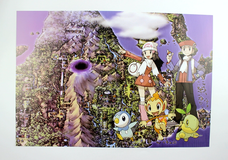 Pokémon Pokemon Pikachu poster phim hoạt hình Nhật Bản anime hình nền tường sticker sticker mèo cute