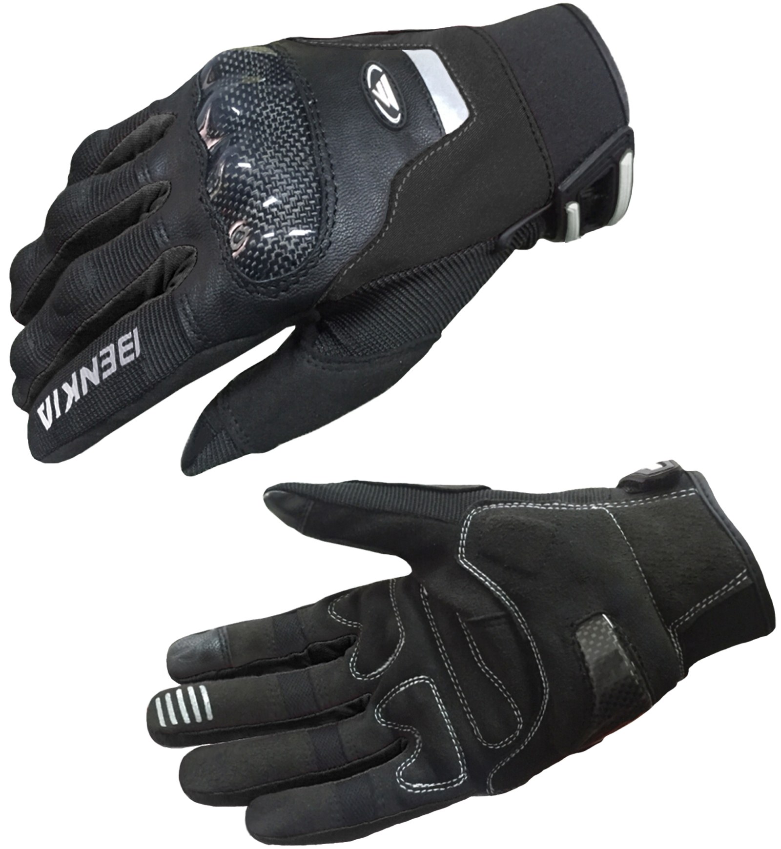 Benkia HDF-GK113 locomotive riding gloves male summer anti-fall touch screen breathable off-road racing machine