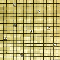 1,5 алюминиевая пластичная золотая роза+золотая бриллиант