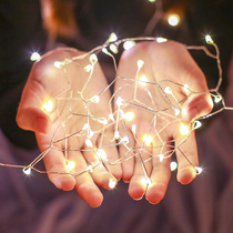 LED small lantern Star Girl heart bedroom room decoration Net red creative couple romantic lighting layout