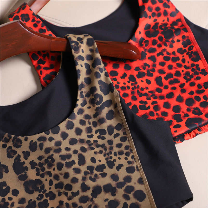 Hangtag 46 USD Foreign trade Female style BAO WEN Yoga vest No steel ring Sport bra Running fitness vest