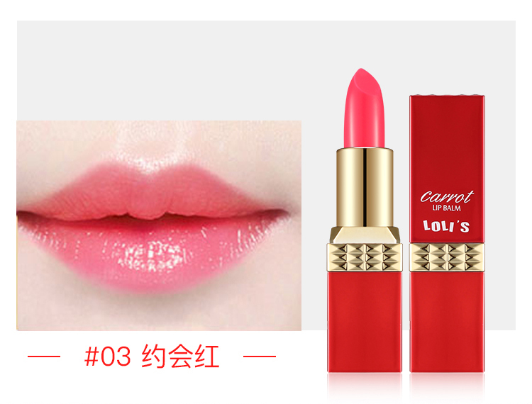 Son môi Carotene Lasting Moisturising Non-Decoloring Color Lipstick Moisturising Hydrating Non-stick Cup Sinh viên Phụ nữ mang thai Có sẵn - Son môi son màu cam cháy