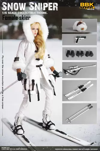 Du Niang [Spot] BBK 1/6 Snow Sniper Snoper Sniper BBK018