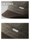 26 autumn and winter men's wool jazz hat cool and fashionable European and American British casual large head hat