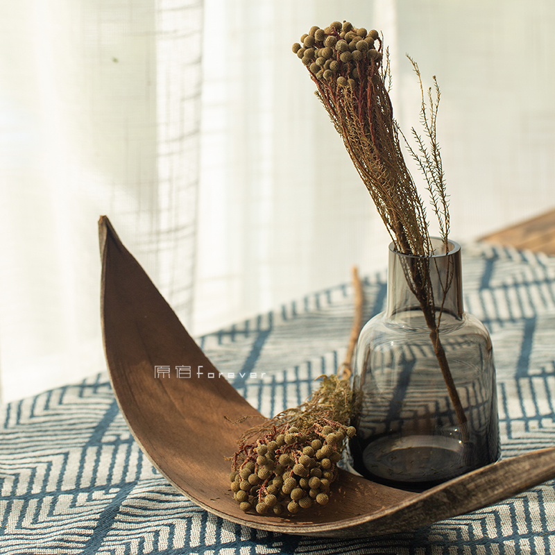 Imported dry flower Flower Materials Coral Fruits Dry Branches Retro Folk Flower Arrangement Bunch Matching Diy Hands for Decorative Pendulum Real Flowers-Taobao