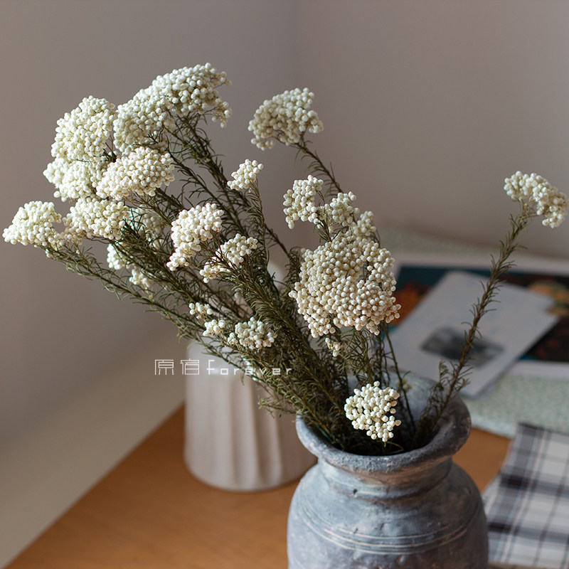 Natural millet flower dried flower fresh home decoration floral material flower arrangement with folk and juku decoration evergreen flower swing and props