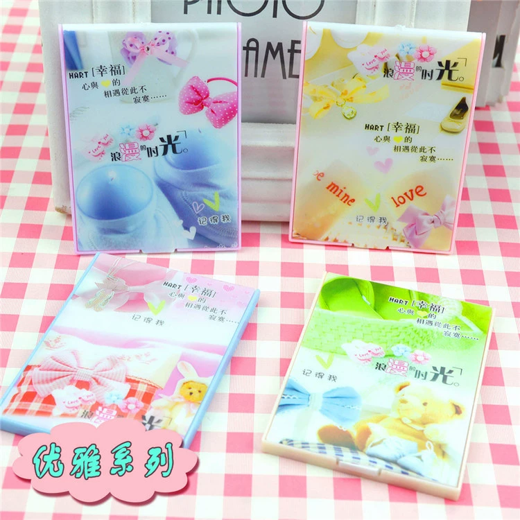 Nghĩa trang mới của Nghĩa Ô phiên bản Hàn Quốc cô gái gương trang điểm gấp di động gương làm đẹp đặt gian hàng hai nhân dân tệ - Thiết bị sân khấu
