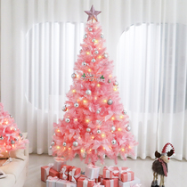 Pink Christmas tree home package living room decorations creative diy decoration decorations pvc2024 new Christmas tree