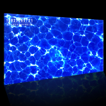 Blue translucent stone translucent board ceiling ceiling translucent background wall translucent marble light box translucent sheet aisle