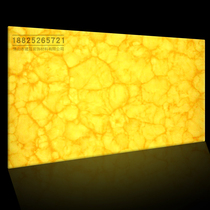 Translucent stone ceiling translucent plate translucent stone slate plate background wall light box acrylic imitation marble marble