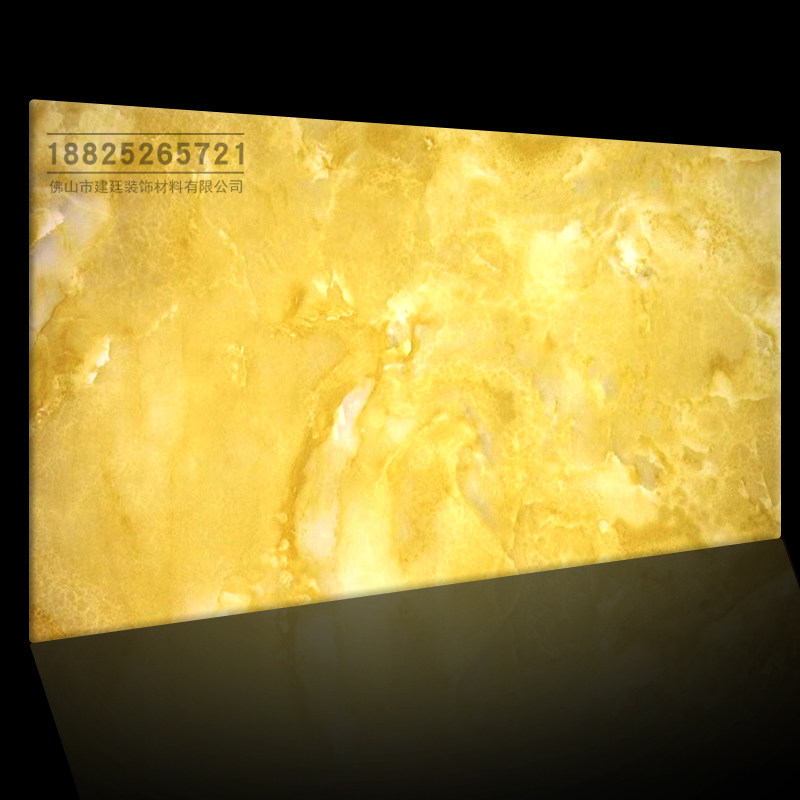 Super book translucent stone translucent board New acrylic imitation marble Marble texture light sheet Ceiling aisle