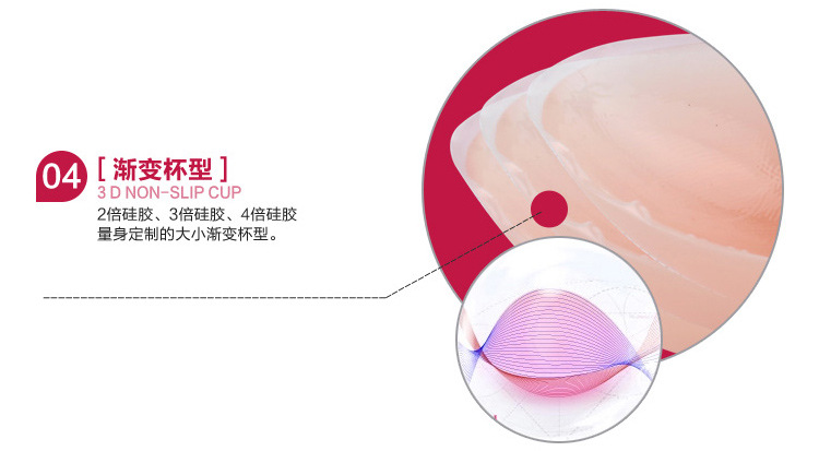 Vô hình áo ngực nhỏ kỳ nghỉ bơi ba chiều không thấm nước thu thập silicone dán ngực núm vú đồ lót liền mạch gợi cảm miếng dán ti