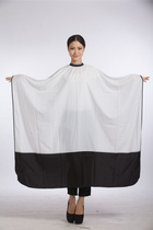 Printed logo custom-made high-end solid color hair clipper hair salon apron hair haircut customer service guest robe apron