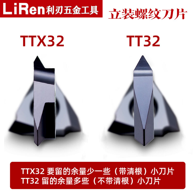 CNC core machine mounted threaded blade car stainless steel 60 degree tooth blade TTX32R60005 6001 002